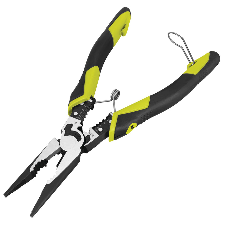 8-1/2" Performance Tool Multifunction Long Nose Pliers - W86507