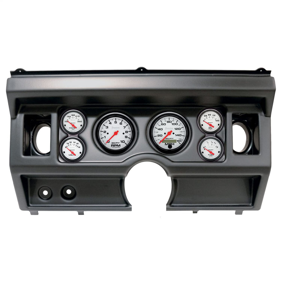 AutoMeter Dash Kit Direct Fit, (3 3/8" X2, 2 1/16" X4), Ford Truck Ac 80-86, Phantom (2919-09)