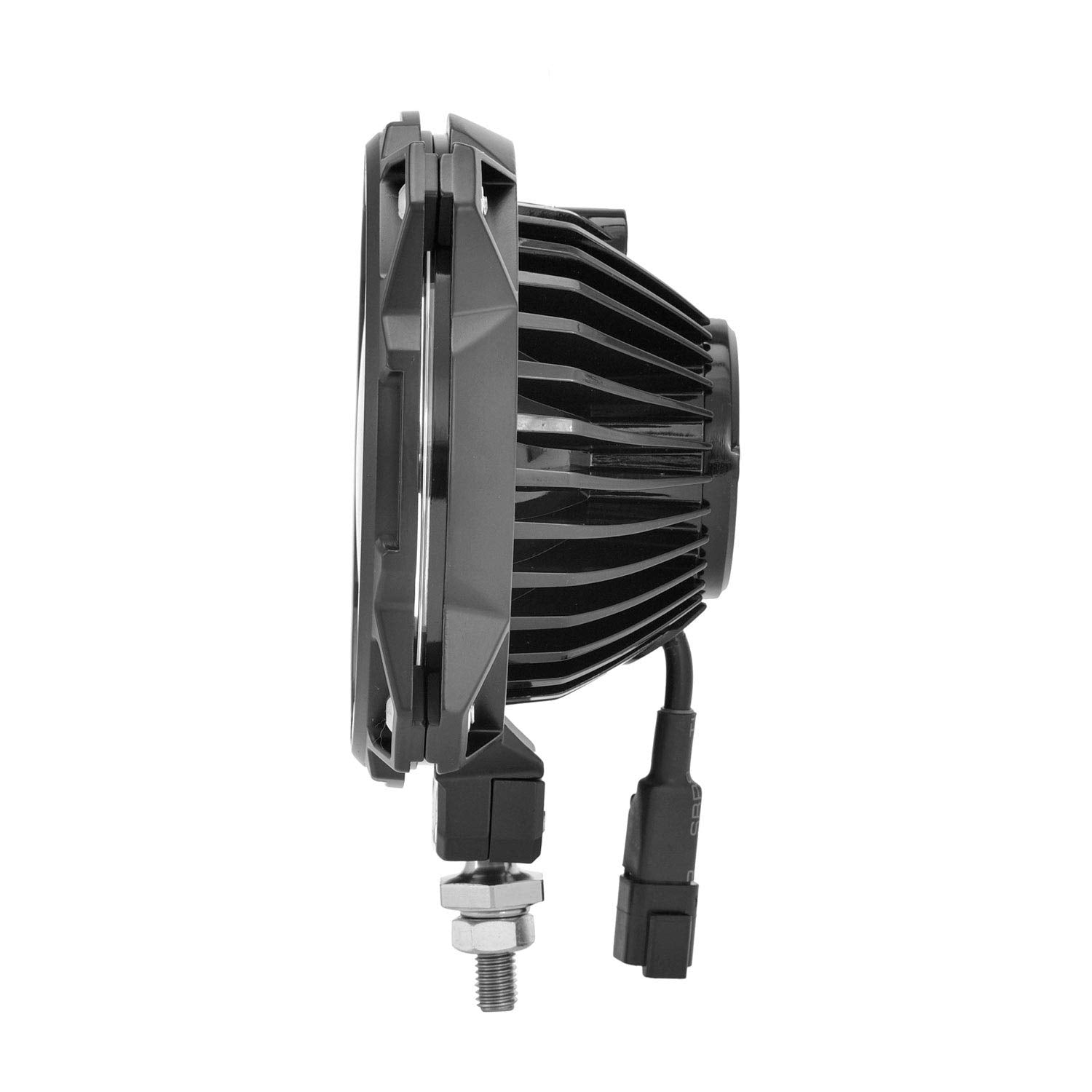 KC HiLiTES Gravity LED Pro6 91303 Single SAE/ECE Driving Beam with Wiring Harness and Illuminated LED Light Switch - Pair Pack System