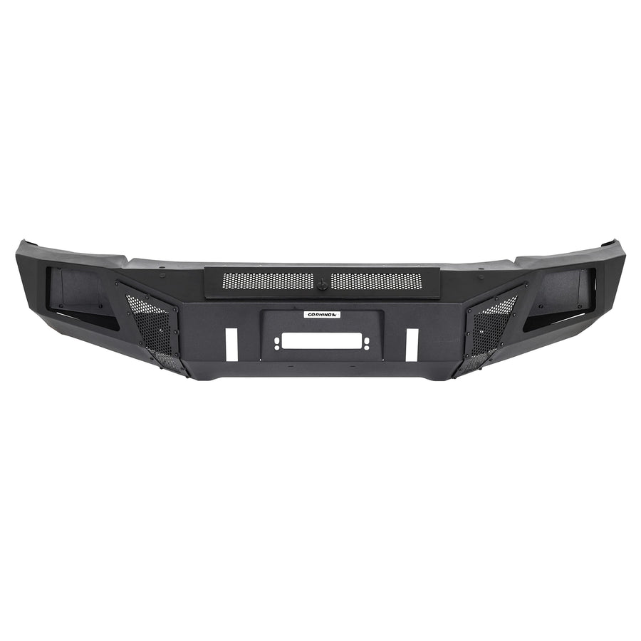 Go Rhino Front Bumper BR6 | Mild Steel, Textured Black | 24298T | Fits 2015 - 2017 Ford F-150 (Excludes Vehicles W/Adaptive Cruise Control)