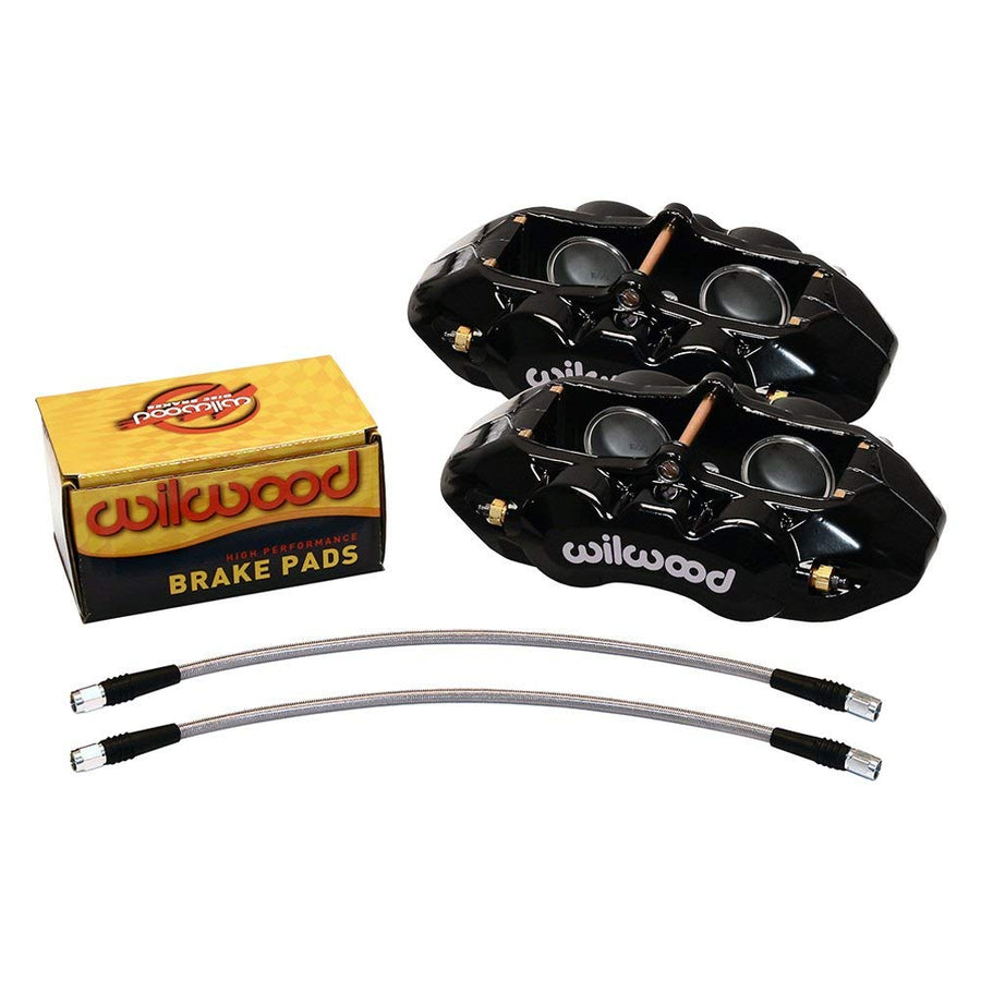 Front WilwoodD8-4 Caliper Kit,Black