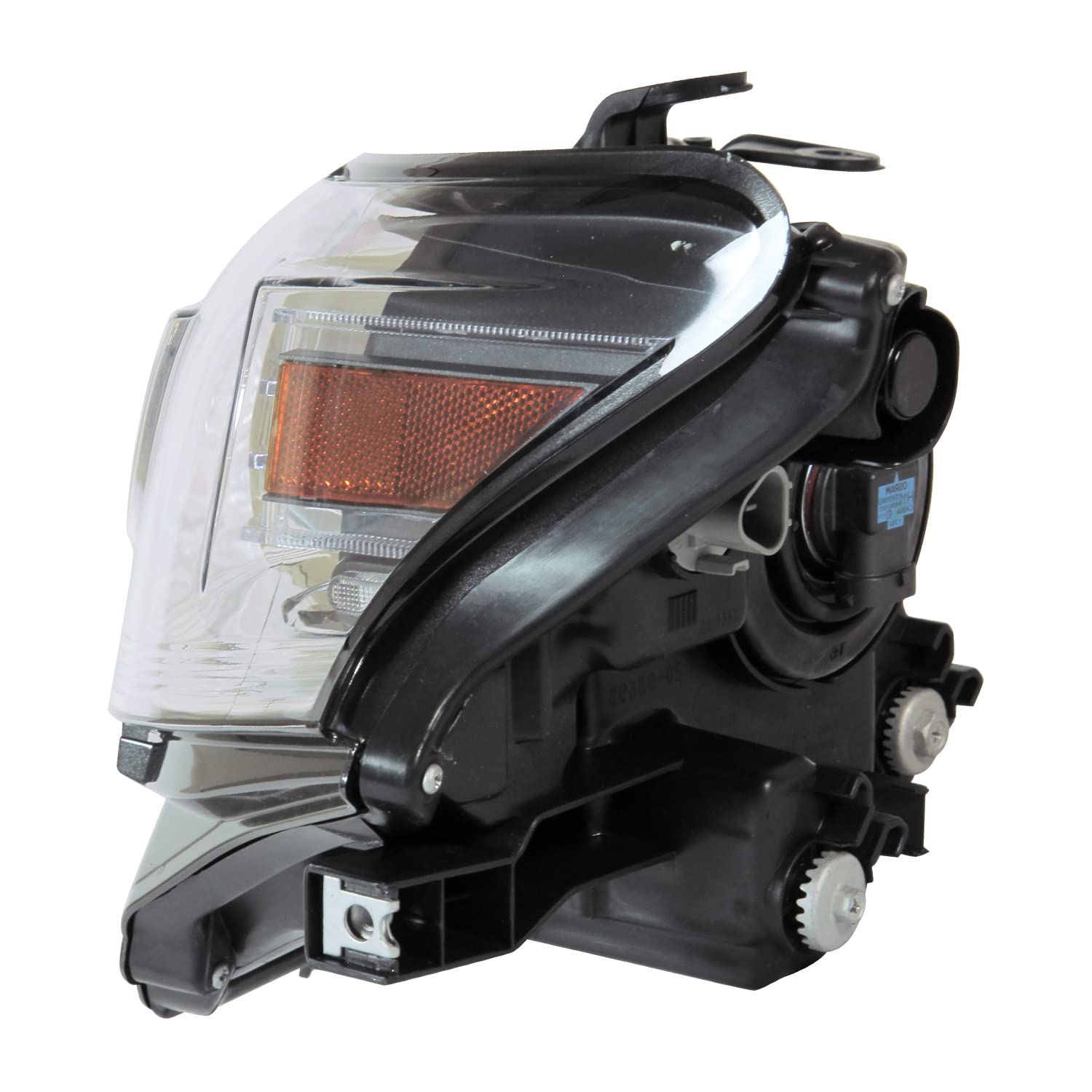 Left TYC Headlight Assembly Compatible with 2013-2015 Lexus RX350