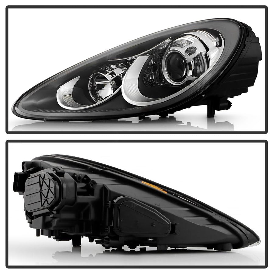 Porsche Cayenne Spyder (POE) 11-14 w/ 4 LED DRL AFS Projector Headlights - OE Left