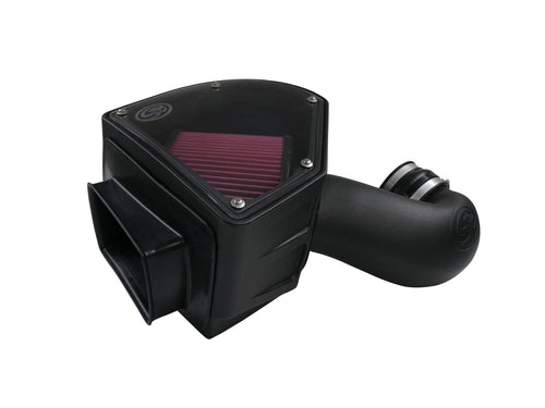 Cold Air Intake S&B Filters 75-5090 For 1994-2002 Dodge Ram Cummins 5.9L (Oiled Cleanable, 8-ply Cotton Filter)