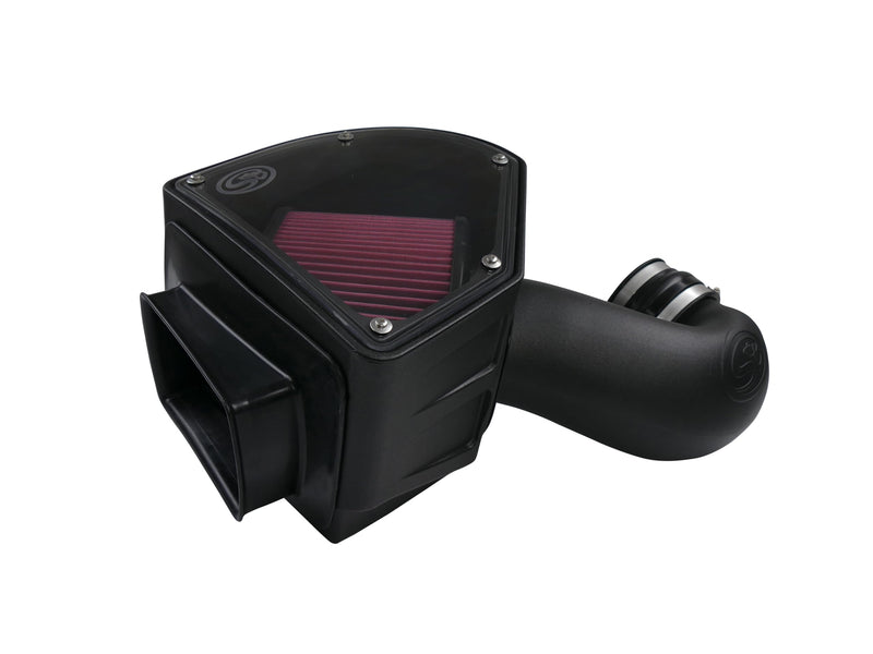 Cold Air Intake S&B Filters 75-5090 For 1994-2002 Dodge Ram Cummins 5.9L (Oiled Cleanable, 8-ply Cotton Filter)