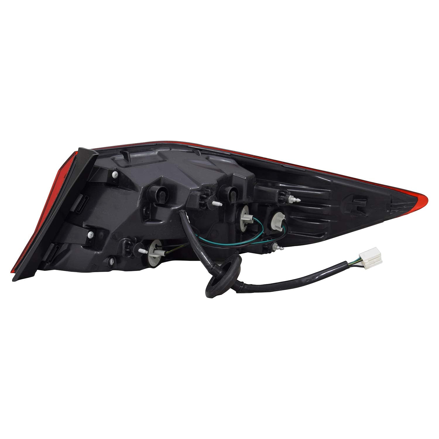 Left TYC Tail Light Assembly Compatible with 2019-2020 Hyundai Elantra