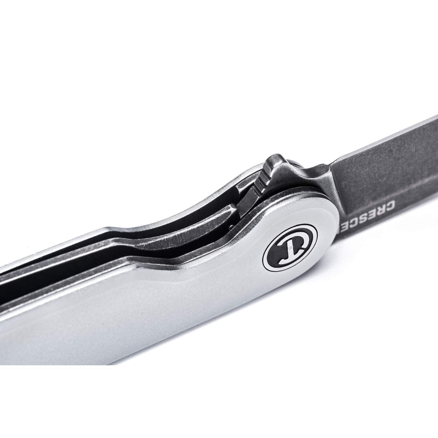 Crescent 3-1/4 Inch Aluminum Handle Drop Point Pocket Knife - CPK325A