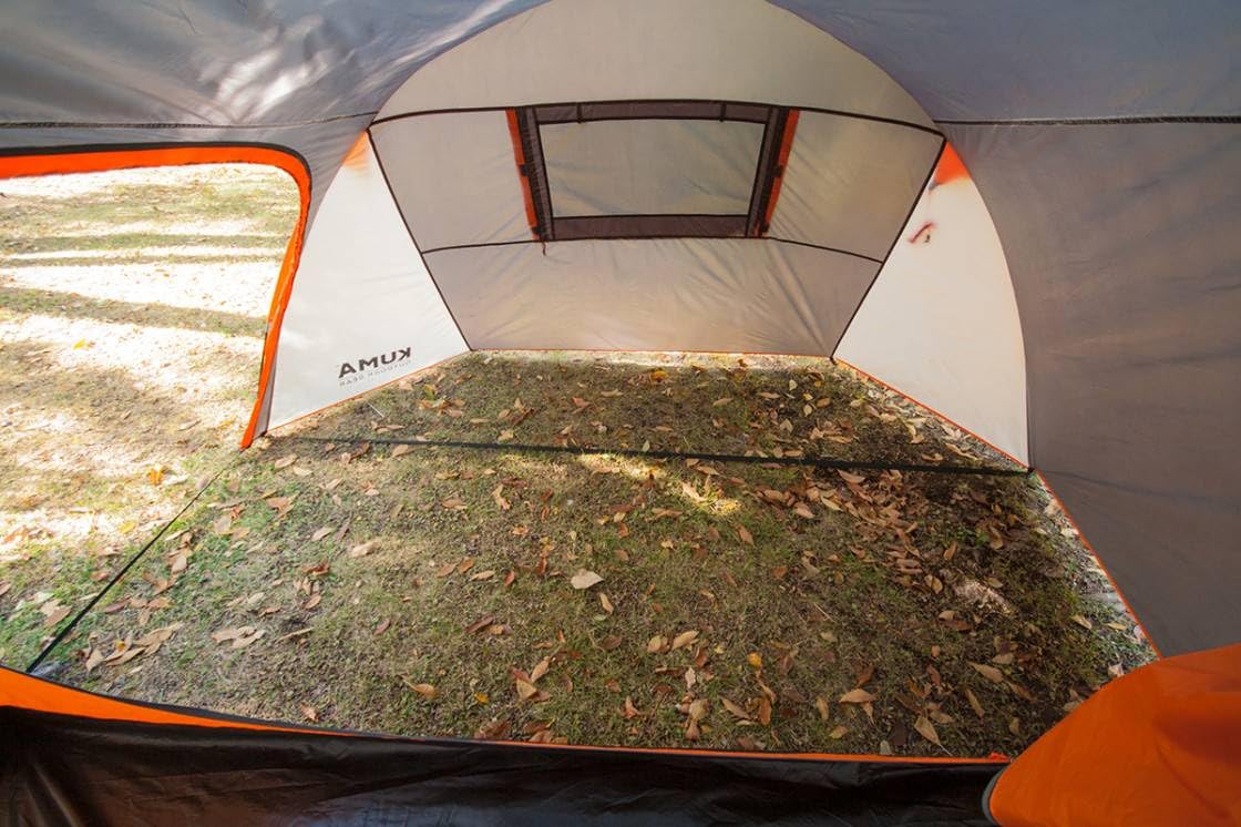3 Kuma Bear Den Tent, Width:82in Height:54in Depth:133in Weight:11lbs, Grey