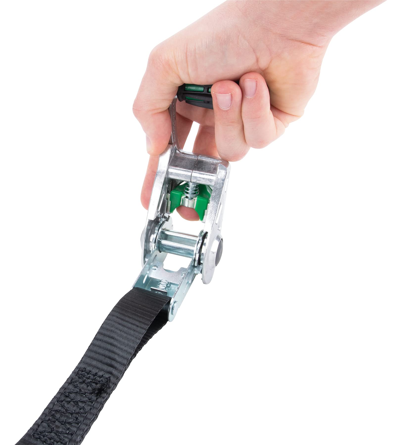 2Pk Performance Tool W1862 1-Inch X 14' Tie Down Straps - Heavy Duty Lashing Straps with Cam Buckle for Securing Cargo, Trucks, Trailers, and More