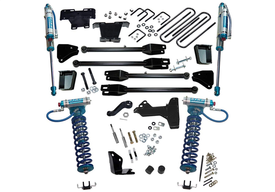 SUPERLIFT SUSPENSION RealTruck 6" Lift Kit for Ford F-250/F-350 | Complete Lift Kit with King 2.0 Coilovers and 4-Link Arms | K231KG | Fits 2005-2007 Ford F-250 / F-350 4WD