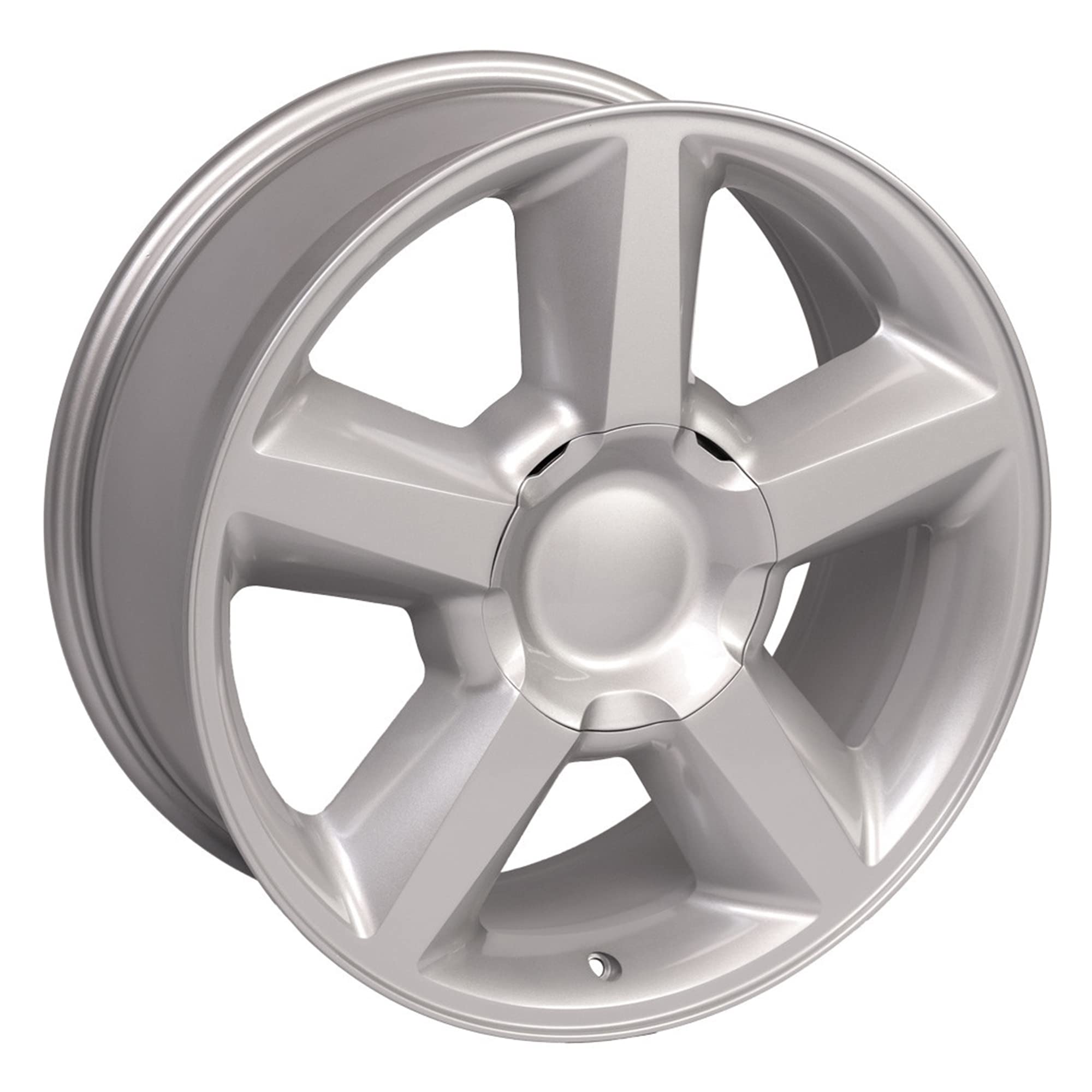 CV83-20085-6550-31S OE Wheels LLC Silver Wheel Painted (20 x 8.5 inches /6 x 139 mm, 31 mm Offset)
