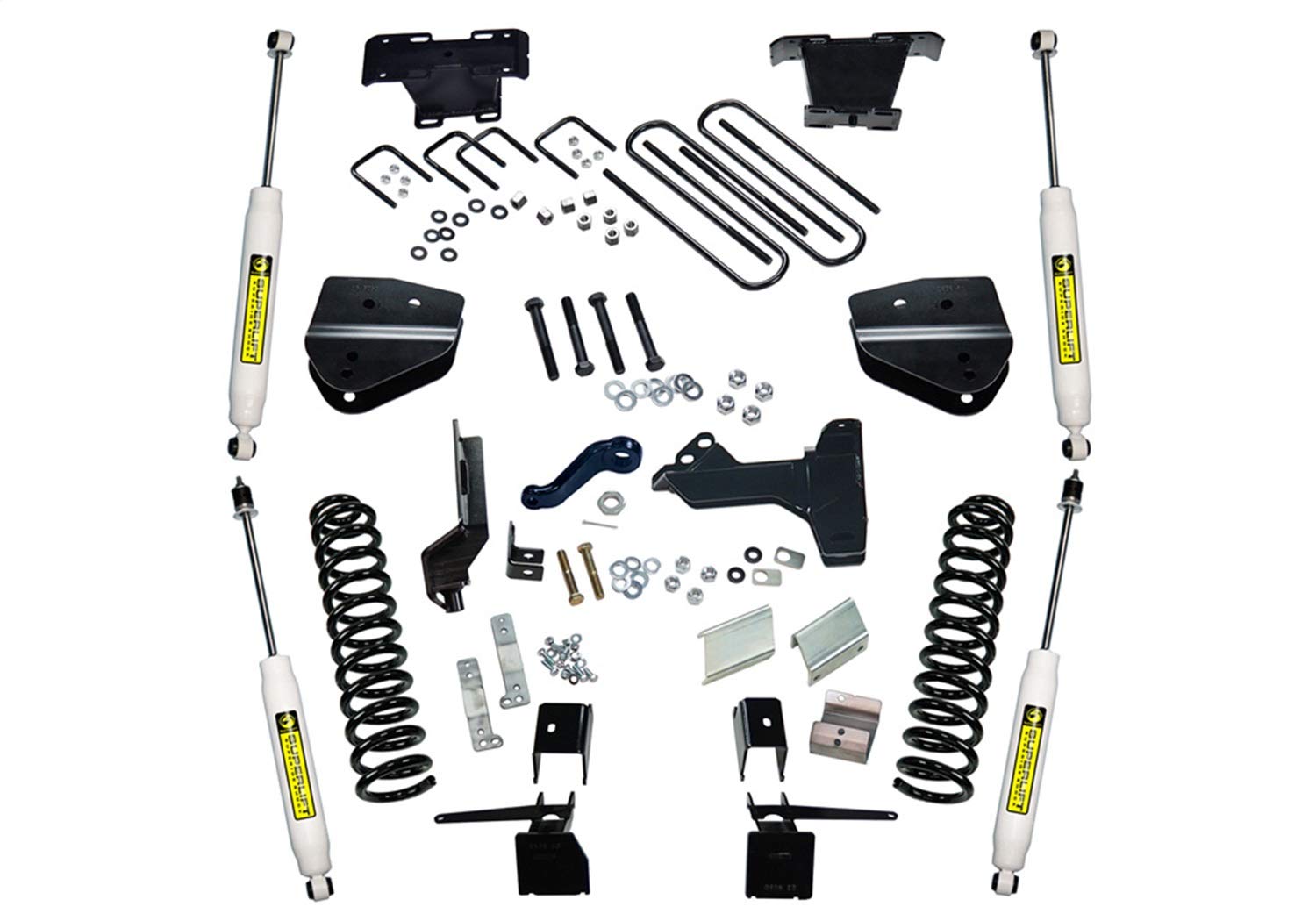 SUPERLIFT REALTRUCK SUSPENSION 6" Lift Kit for Ford F-250/F-350 | Complete Lift Kit with Front & Rear Shadow Series Shocks | K167 | Fits 2017-2022 Ford F-250 / F-350 4WD