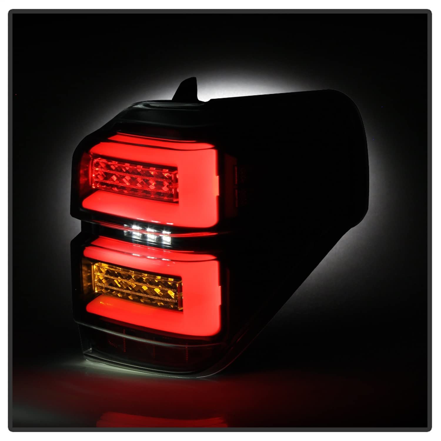 LED Fog Lights Spyder (ALT-YD-T4R10-SEQ-BK)