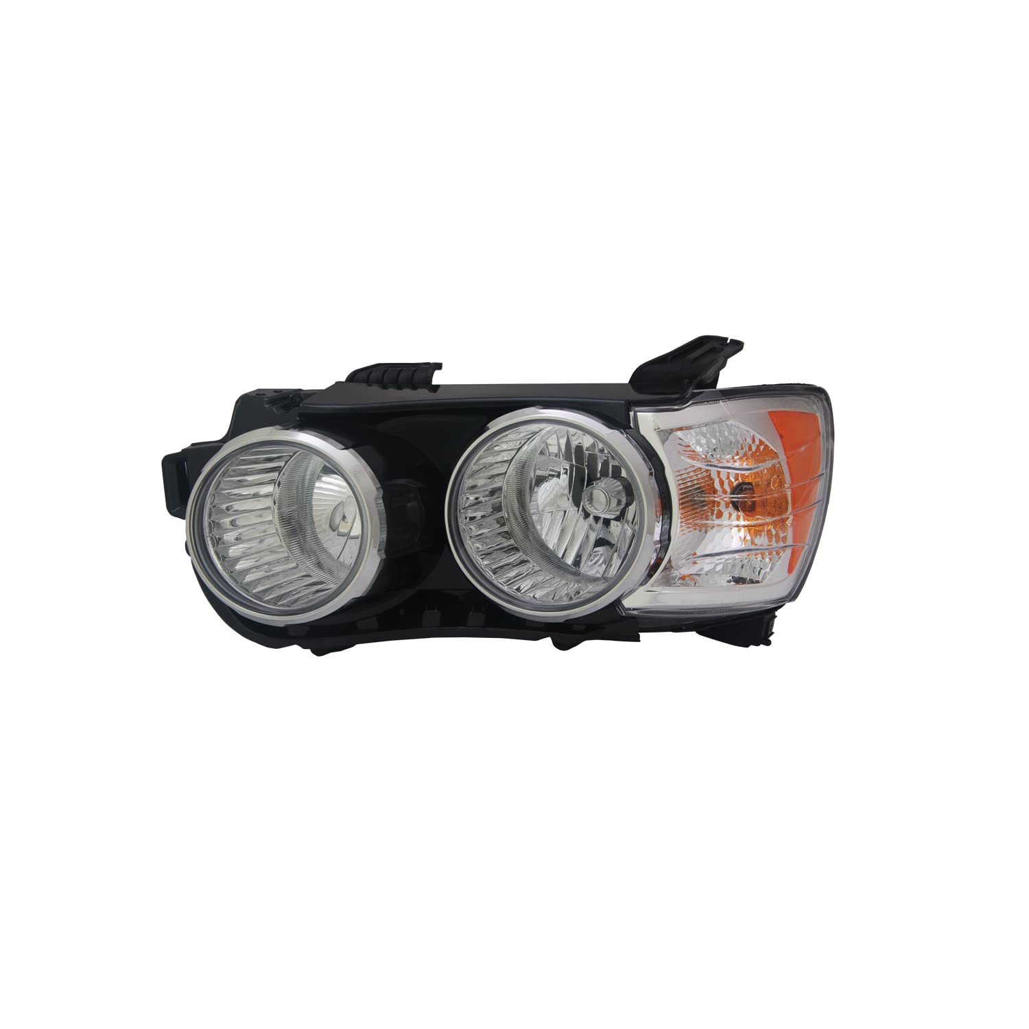 Left TYC Headlight Assembly Compatible with 2012-2016 Chevrolet Sonic