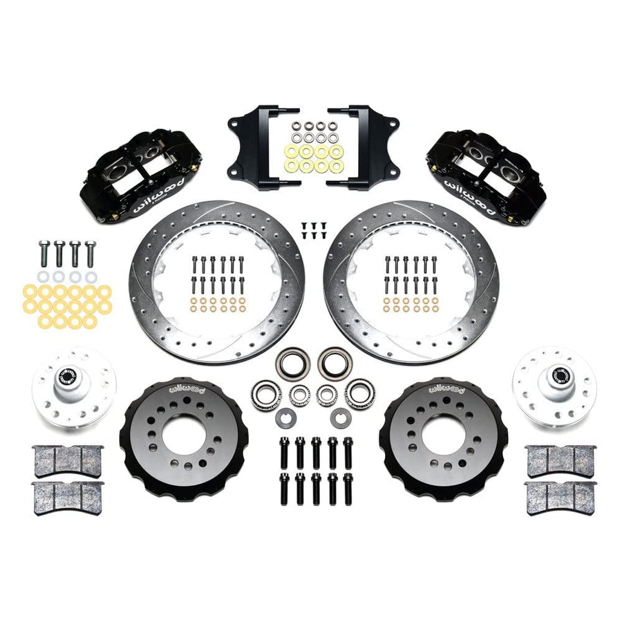 12.88" FNSL6R Hub Front Kit, Drill-Zinc