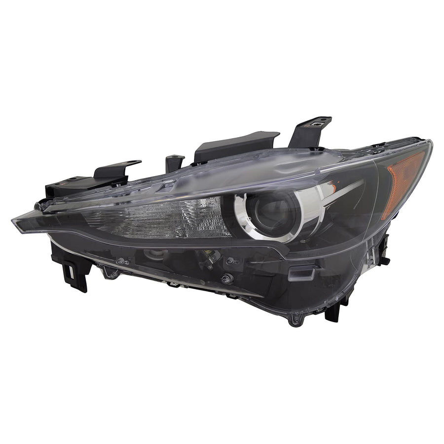 Left TYC Headlight Assembly Compatible with 2017-2021 Mazda CX-5