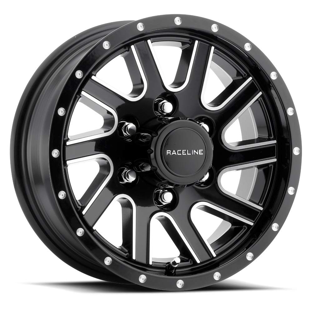 Raceline 820M TWISTED Satin Black Wheel (15 x 6. inches /6 x 139 mm, 0 mm Offset)