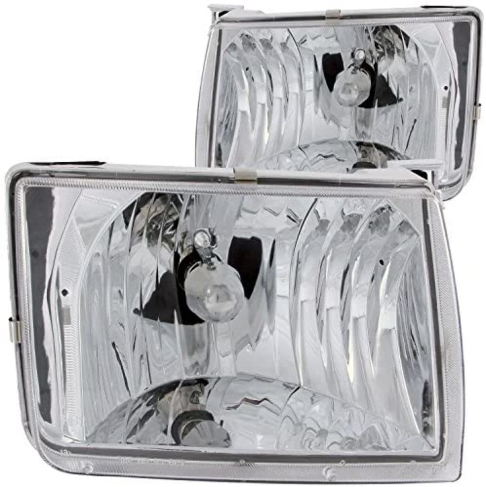 Crystal Headlight Set-Chrome ANZO USA 111049