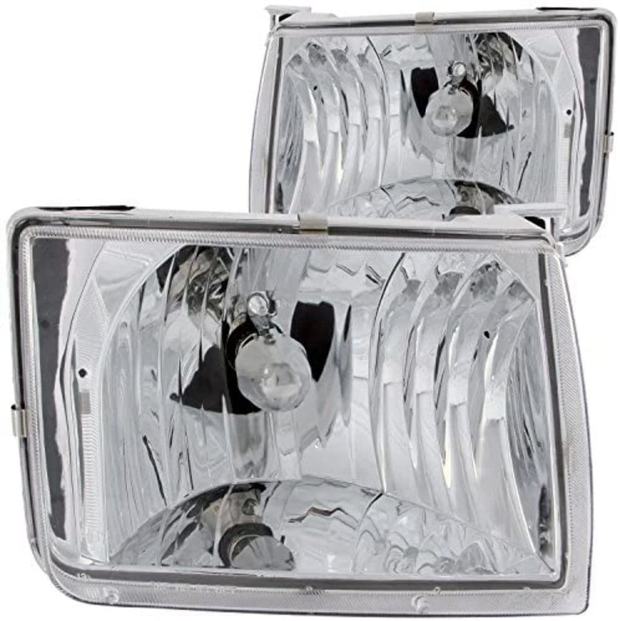 Crystal Headlight Set-Chrome ANZO USA 111049