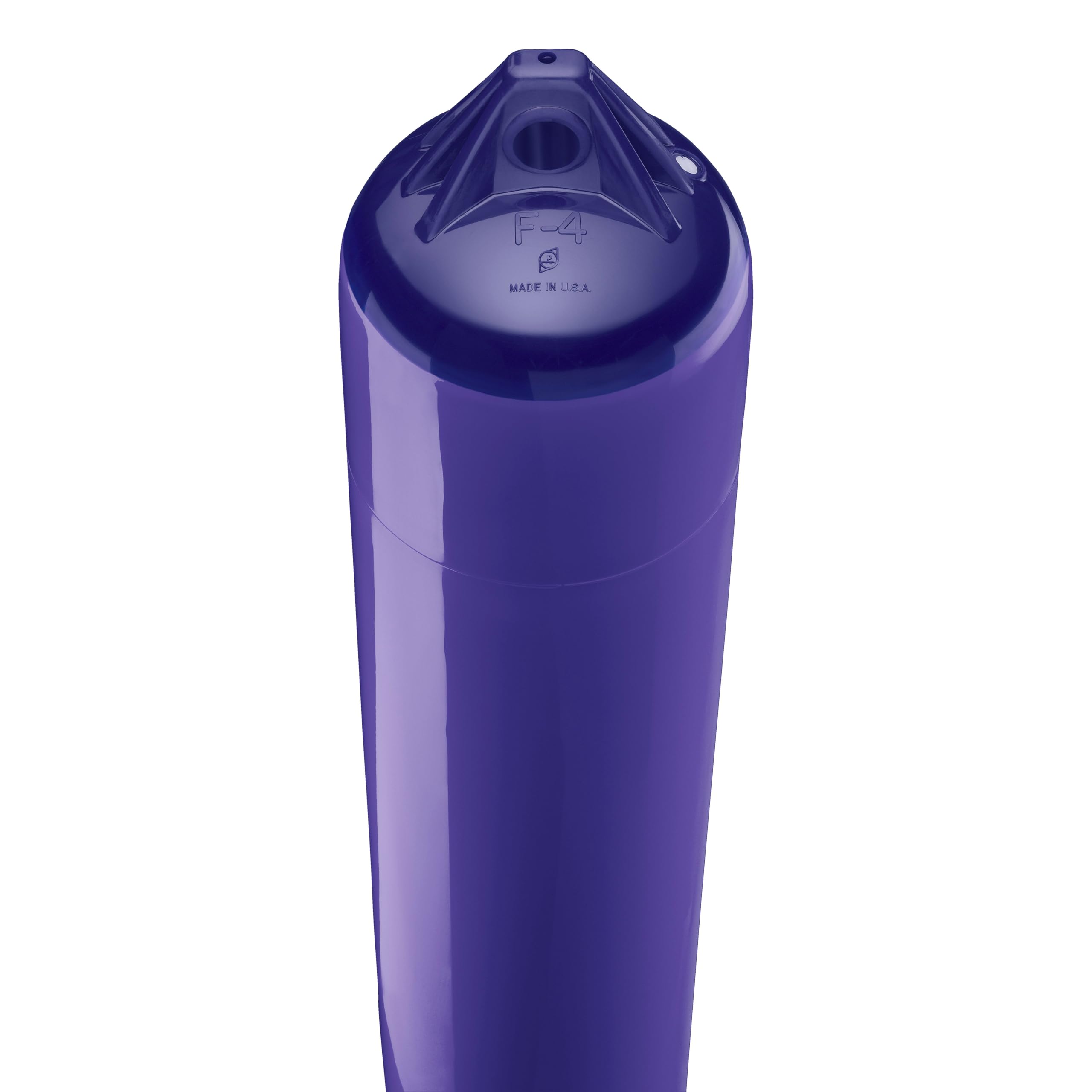 F-4 Standard Polyform Boat Fender Blue Ropehold - Purple