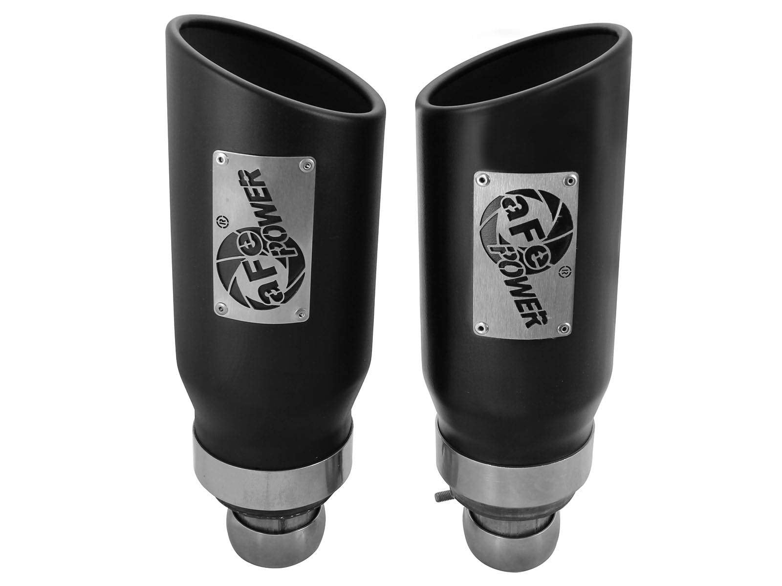 304 Stainless Steel aFe Power 49C42046-B Exhaust Tip Upgrade for RAM 1500 V8-5.7L/V6-3.0L Black