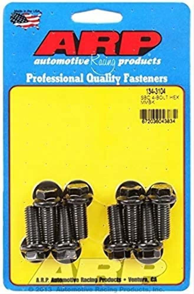 4-Bolt ARP Chevy Hex Motor Mount Bolt Kit