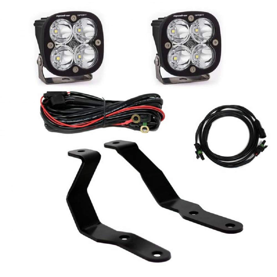 Squadron Sport Light Baja Designs A Pillar Kit Compatible with Ford Ranger 2019-Present