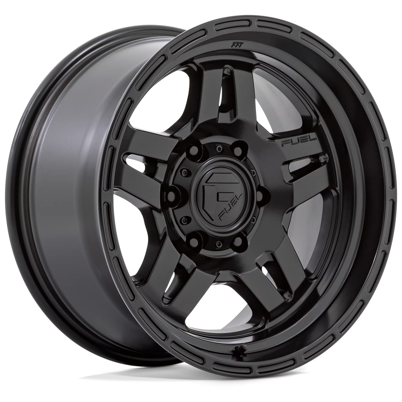 D799 Fuel Oxide 17x8.5 6x5.5" -10mm Blackout Wheel Rim 17" Inch D79917858445