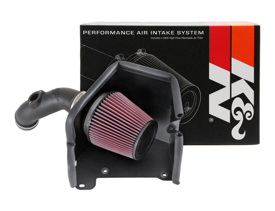 Cold Air Intake System K&N: High-Flow Air-Filter, Increase Performance & Horsepower: Compatible with 2015-2016 MITSUBISHI Lancer, 63-5506
