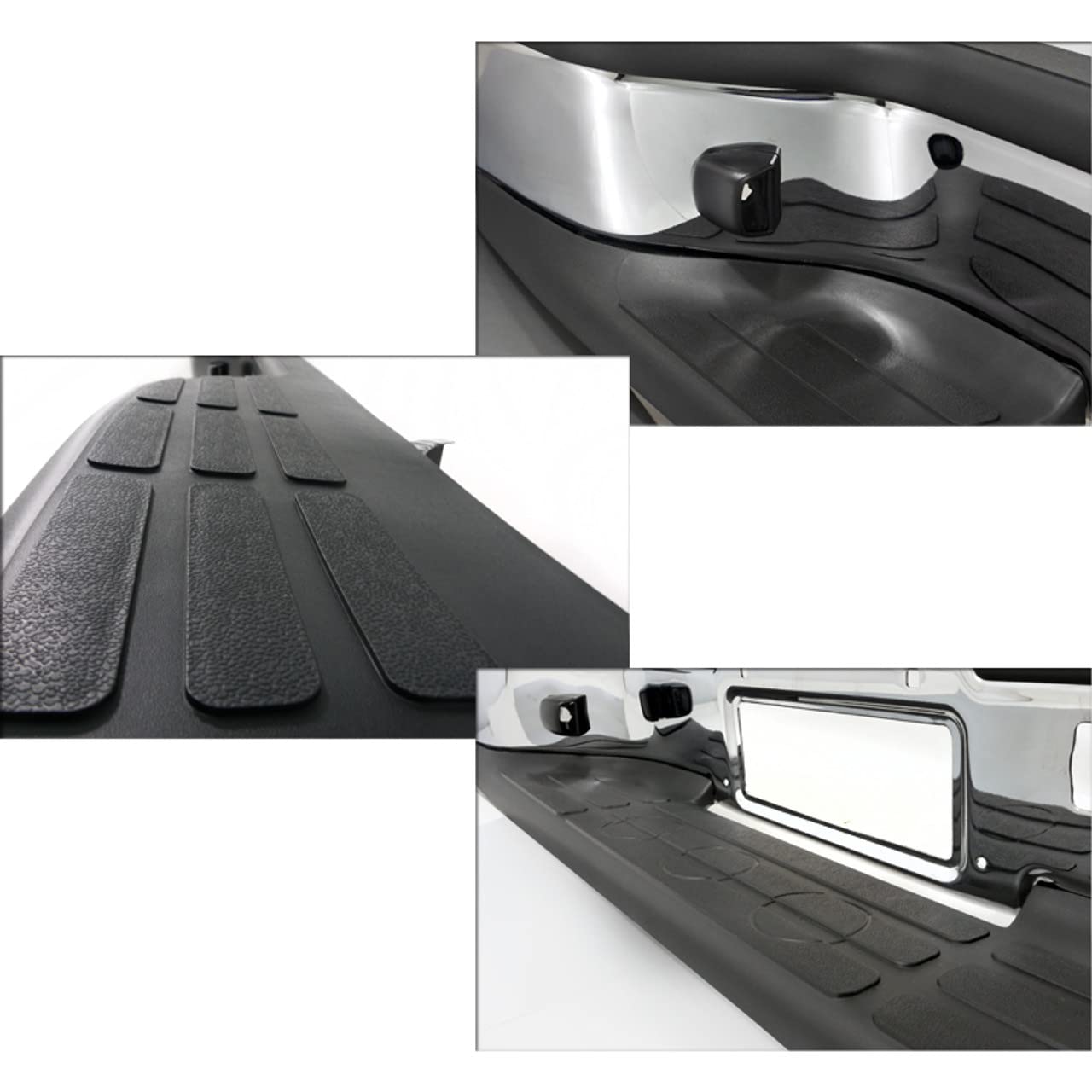 Rear Bumper Step Chrome - Spec D Tuning SRB-SIV99CR-FS Fits Fleetside, 99-06 Chevy