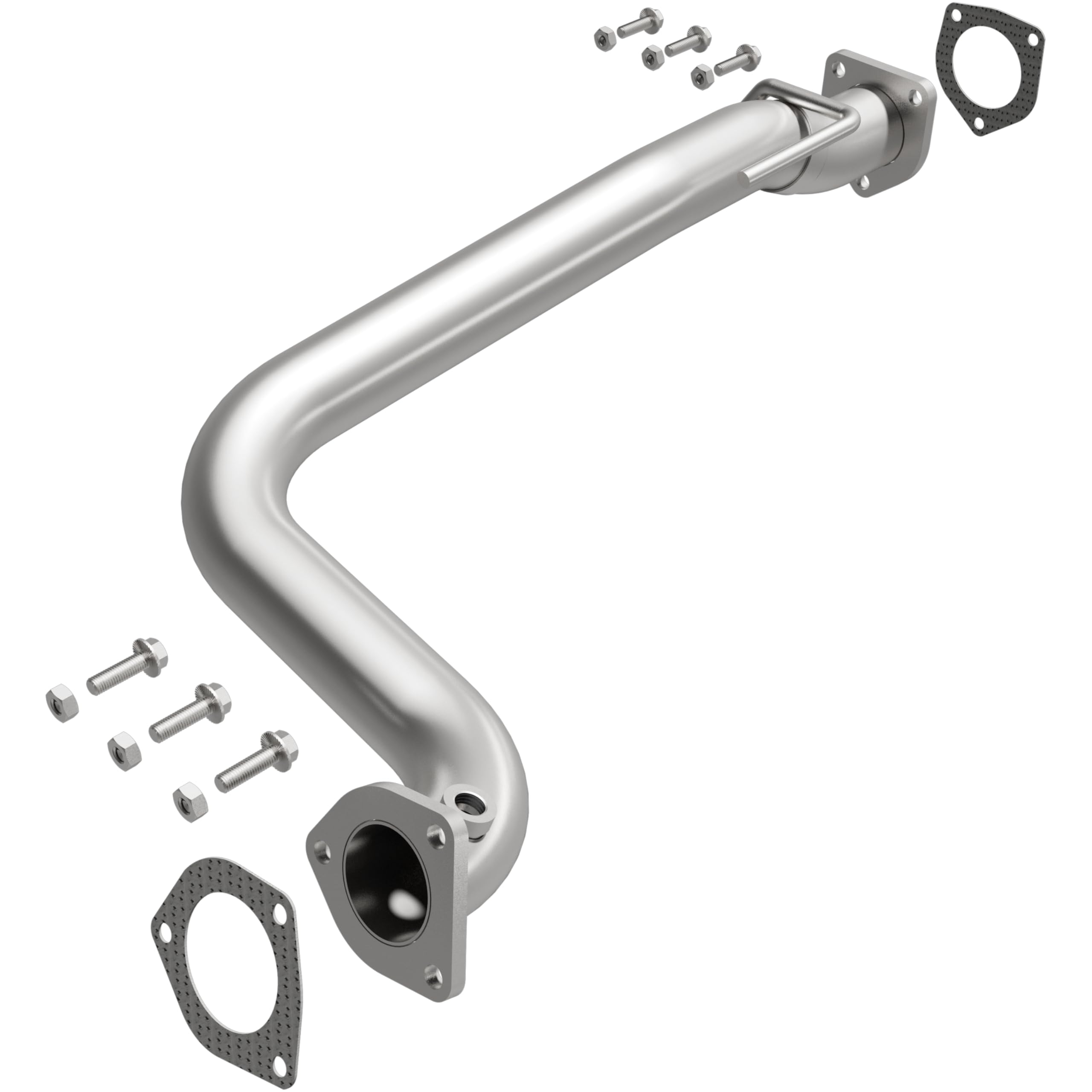 Replacement Front Pipe Kit BRExhaust 107-0004: Direct-Fit, Compatible with 97-06 Wrangler 2.4L, 2.5L, 4.0L