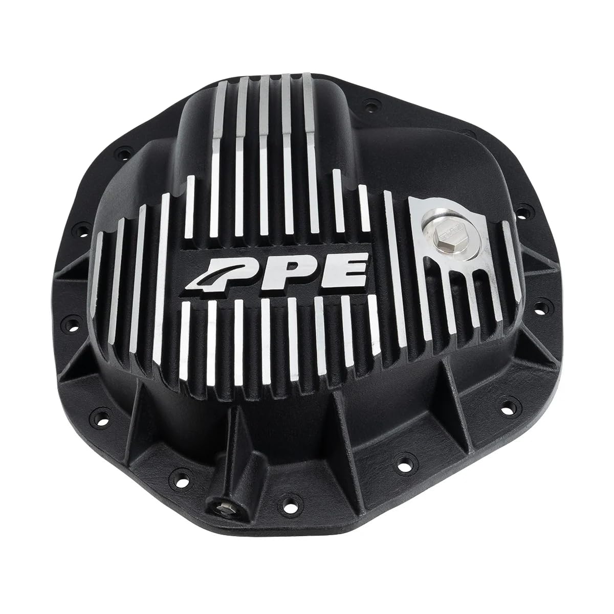 Heavy Duty PPE Rear Differential Cover 238053010 (Brushed) Compatible with 2019+ Dodge/Ram 2500/3500