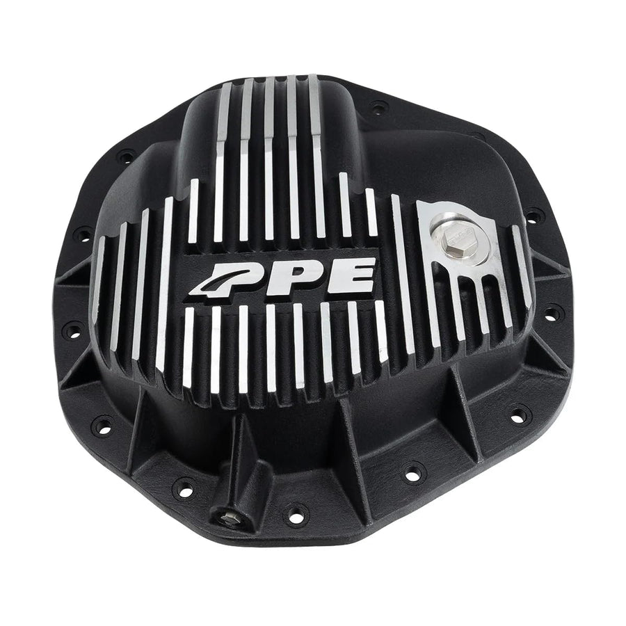 Heavy Duty PPE Rear Differential Cover 238053010 (Brushed) Compatible with 2019+ Dodge/Ram 2500/3500