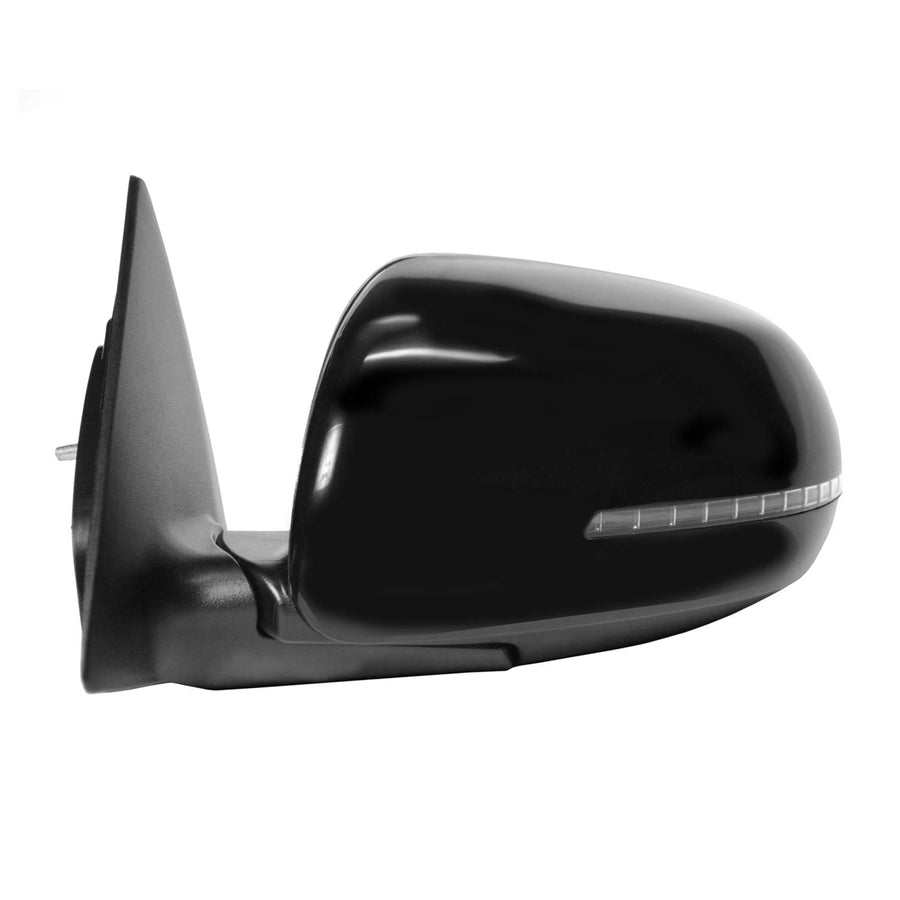KIA Forte Koup Driver Side Mirror, (black w/PTM cover, w/turn signal, power folding), L, Heated Power