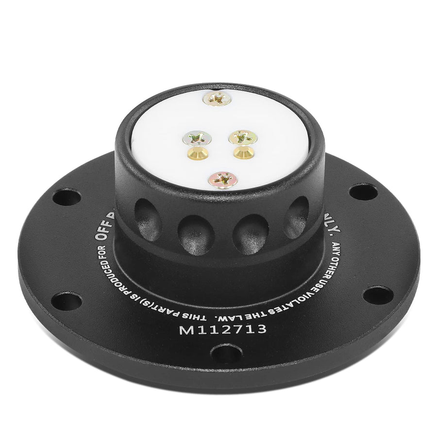 NRG Innovations Steering Wheel NRG-SRK-MBK Quick Release Bottom Base (Male) End Only, Black Body