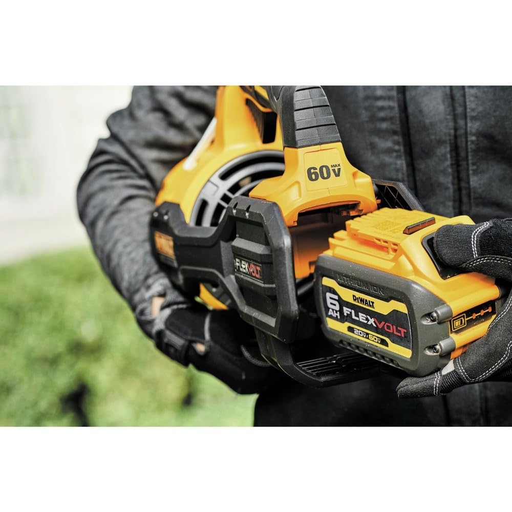 60V MAX* DEWALT FLEXVOLT Leaf Blower, Cordless, Handheld, 125-MPH, 600-CFM, Tool Only (DCBL772B)