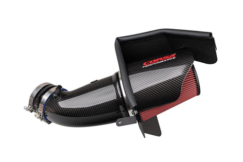 Corsa - CORSA EXHST 19-21 Dodge Challenger SRT/Hellcat/Redeye/Demon Carbon Fiber Air Intake w/DryTech 3D No Oil (44004D)