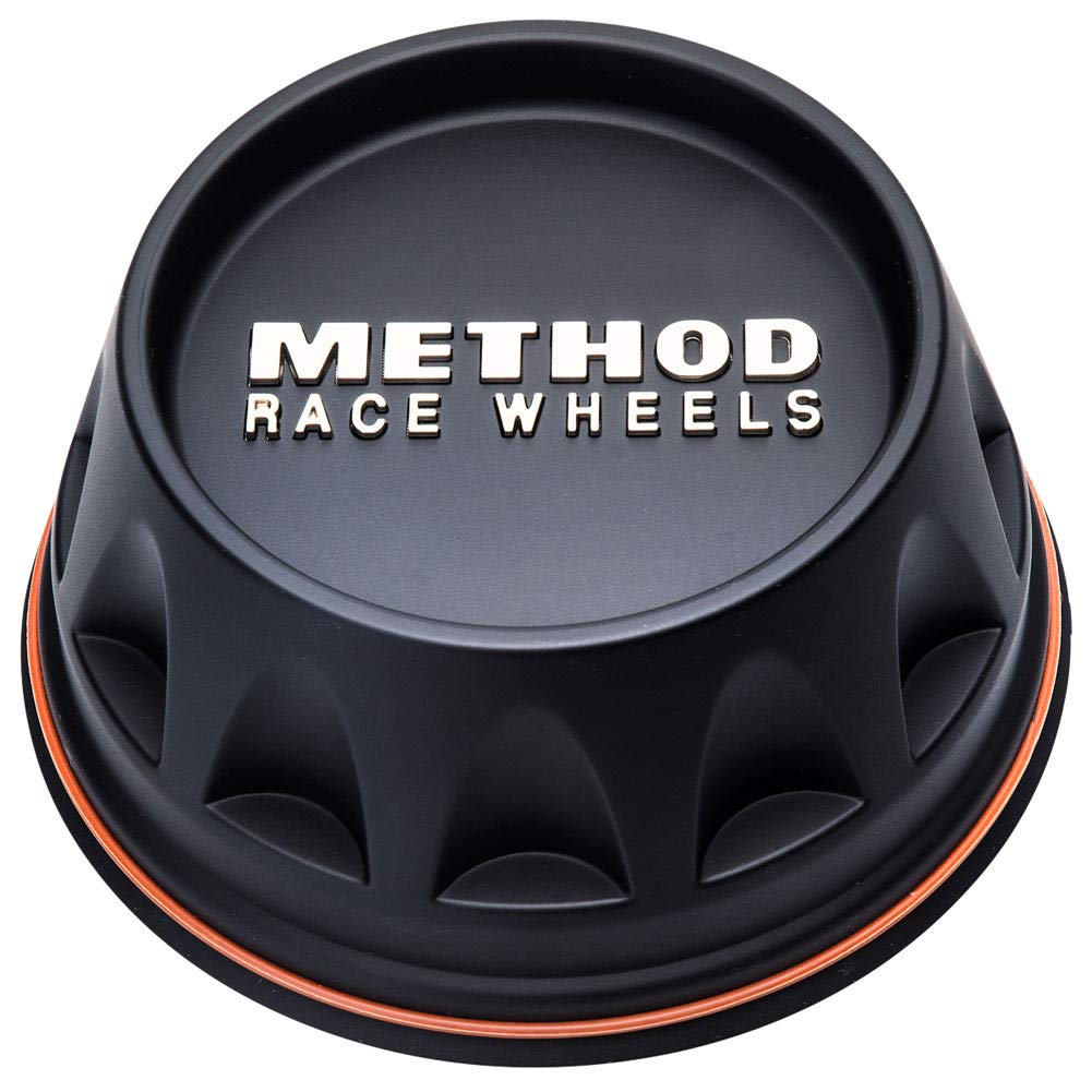 UTV Push Through Method Race Wheels Center Cap, Black