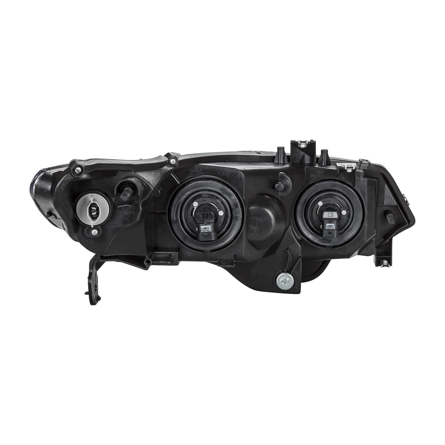 Left TYC Headlight Assembly Compatible with 2006-2007 Honda Civic