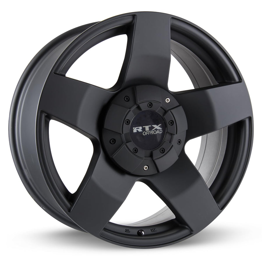 18X9, 8X180, 15, 125, MATTE BLACK THUNDER 081194