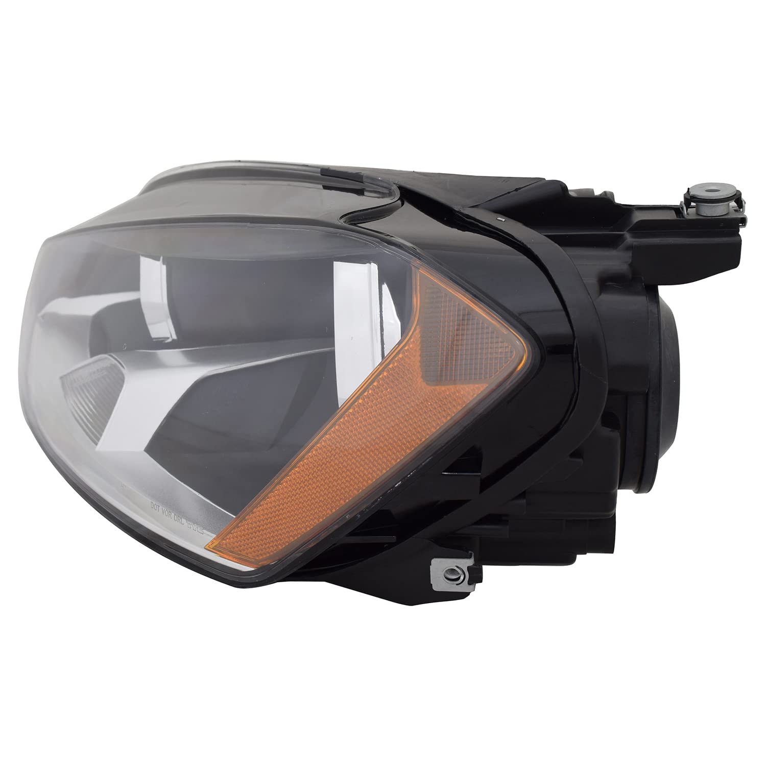 Left-Side TYC 20-9700-00 Headlight Assembly Compatible with 2015-2017 Volkswagen Golf