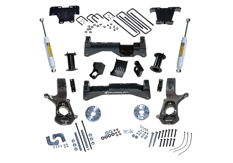 SUPERLIFT SUSPENSION RealTruck 8" Lift Kit for Chevy Silverado/GMC Sierra | Complete Lift Kit with Strut Spacers & Rear Shadow Shocks | K899 | Fits 2014-2019 Chevrolet Silverado/GMC Sierra 1500 Legacy