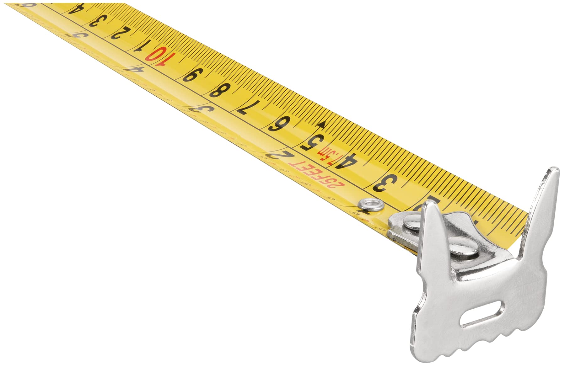 25'/7.5 M Clear Tape Measure Performance Tool W5042
