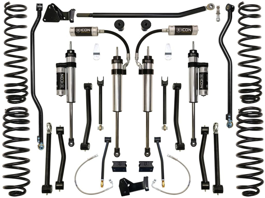 4.5" Lift, ICON Stage 3 Suspension System, Compatible with 2007-18 JK Wrangler, K24003