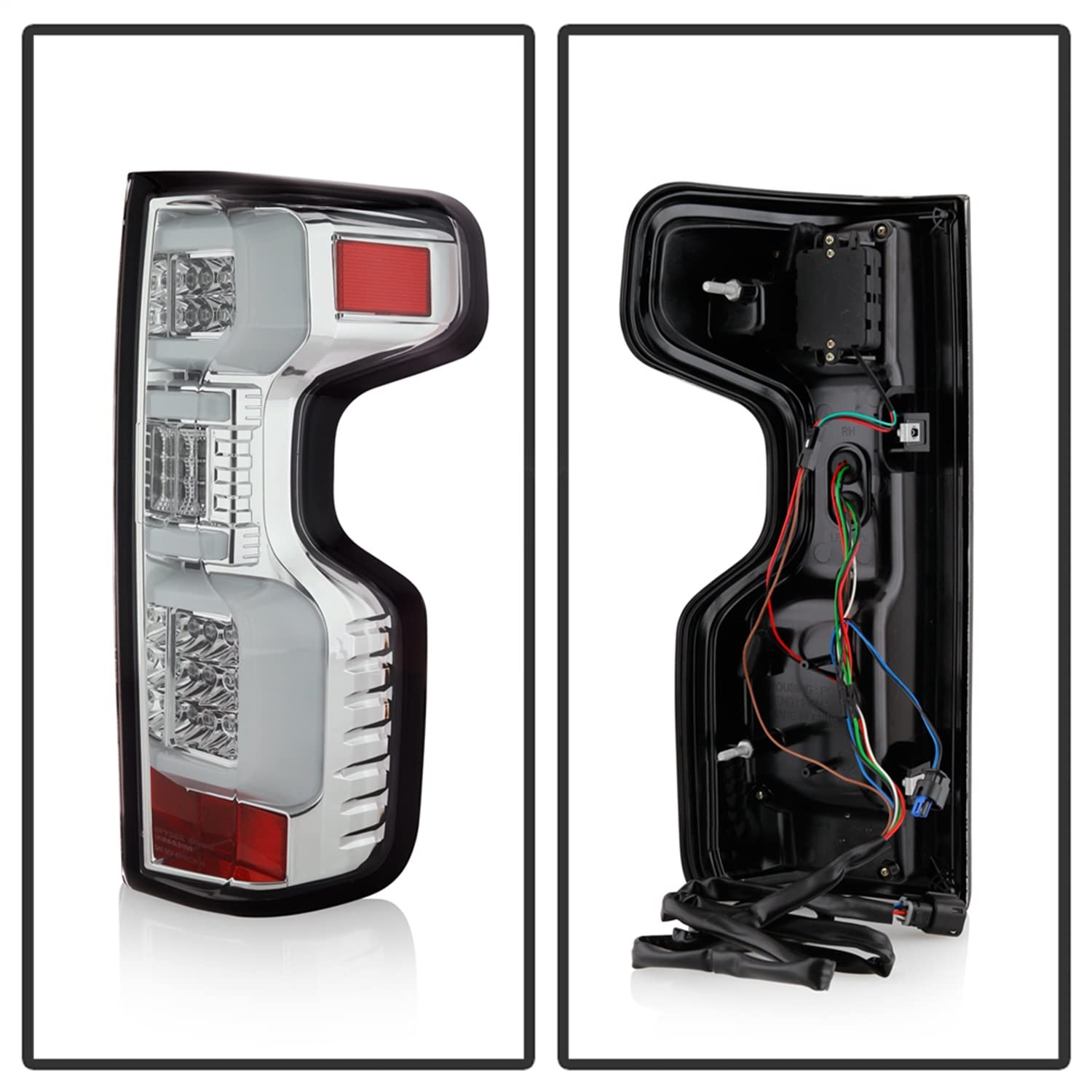 Euro Style Spyder Tail Lights (ALT-YD-CS19LED-C)