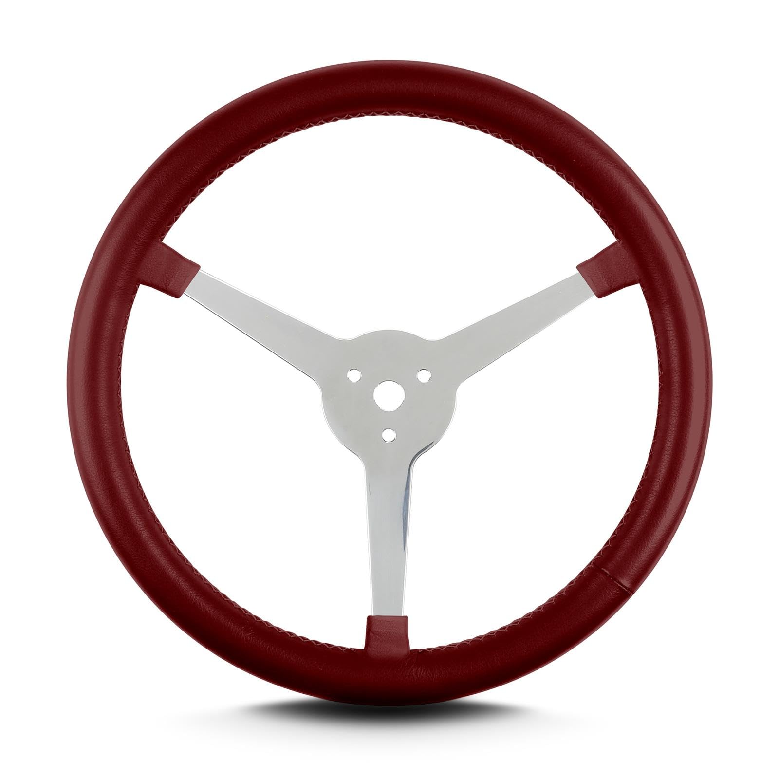 Lecarra 40003 14" Polished Burgandy Lake 3 Spoke