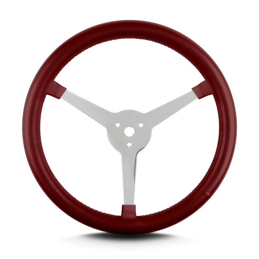 Lecarra 40003 14" Polished Burgandy Lake 3 Spoke