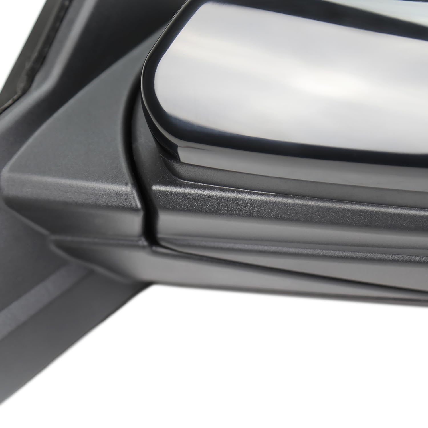 Power Adjustable Spec-D Tuning Left Driver Side Mirror Compatible with 2016-2021 Honda Civic 3 Pins US Models