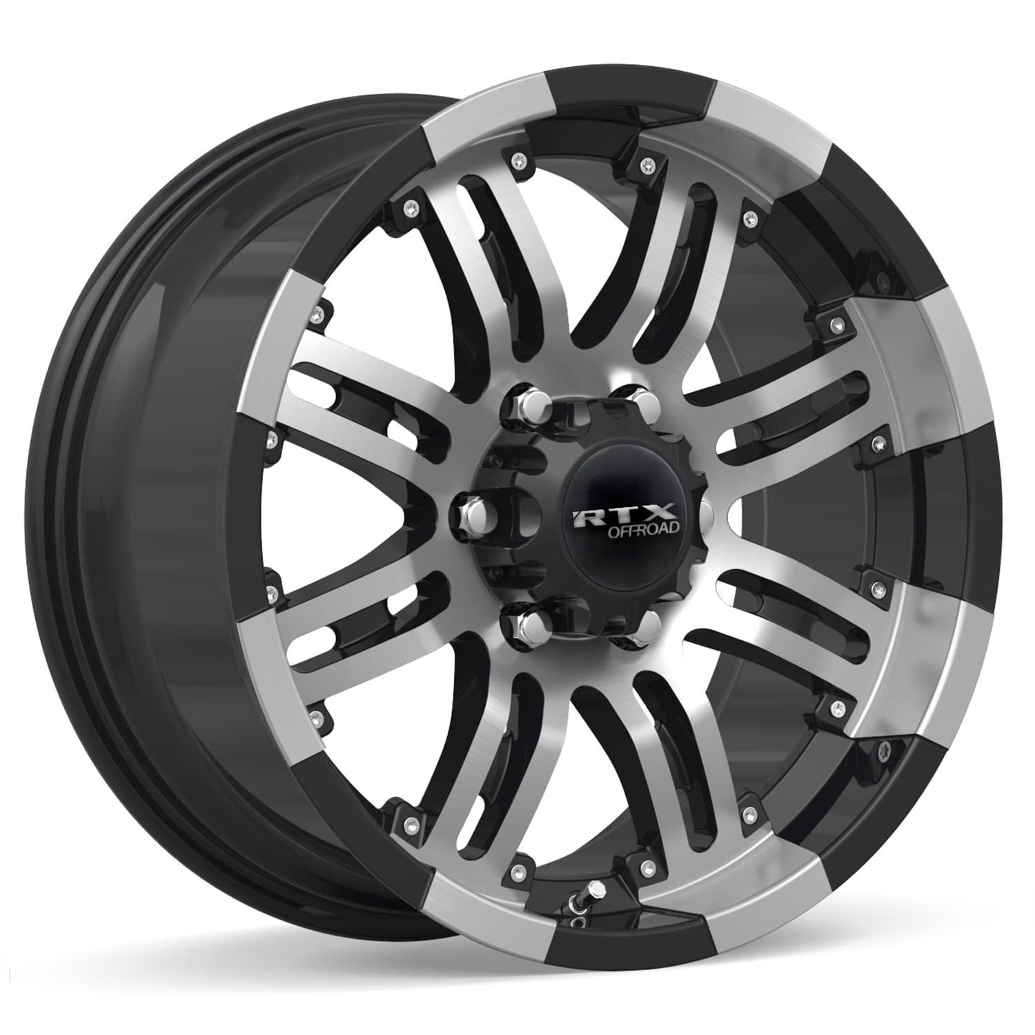 RTX® Loki II, 082689, Black Machined, 18x9 6x139.7 ET20 CB108 (Offroad)