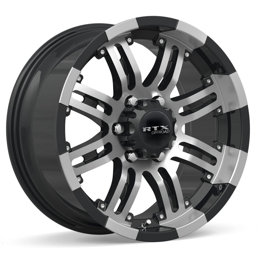 RTX® Loki II, 082689, Black Machined, 18x9 6x139.7 ET20 CB108 (Offroad)